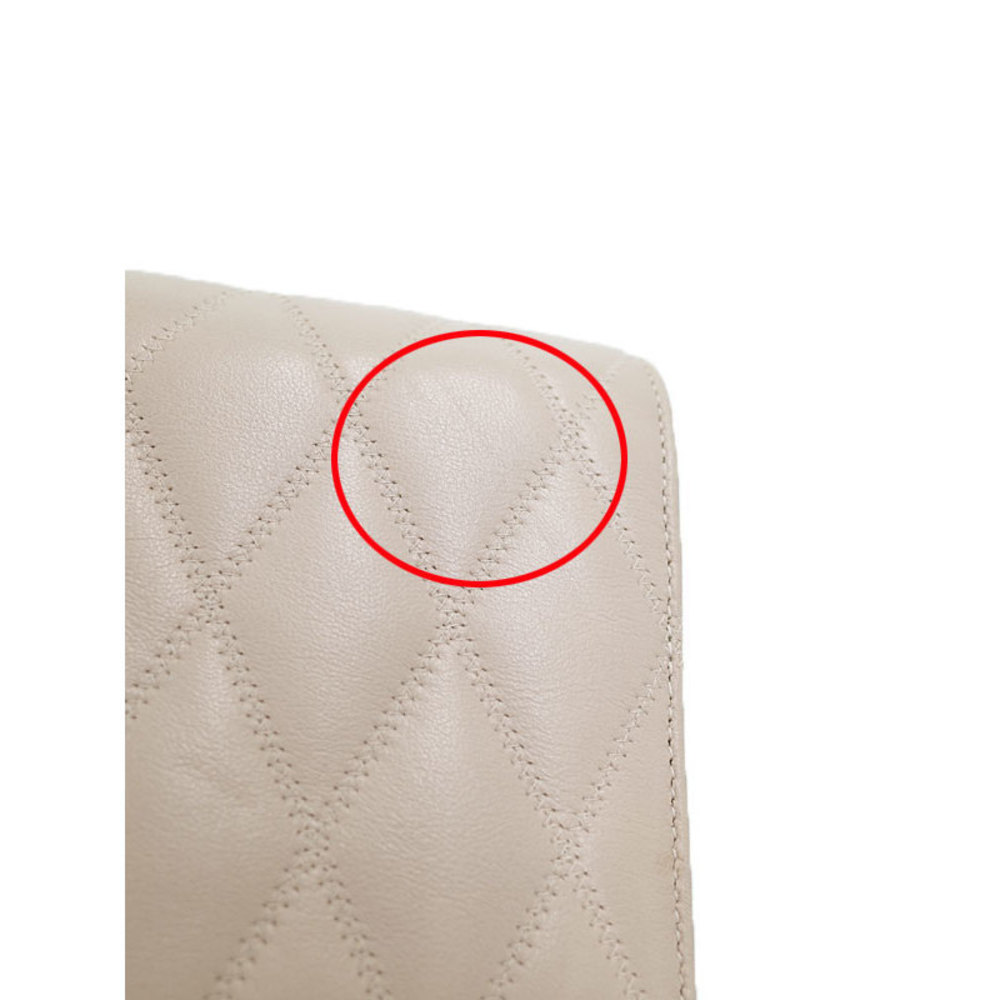 Saint Laurent Paris Monogram Angie Shoulder Bag Beige Black - Picture 9 of 9